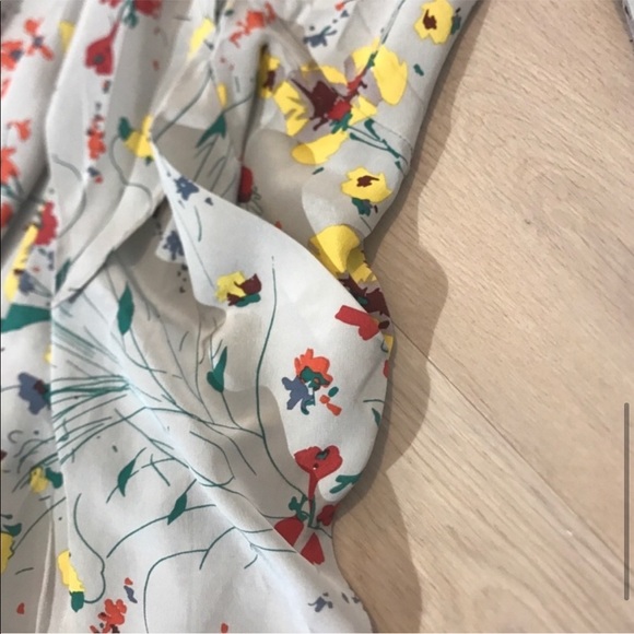 Anthropologie Baraschi Silk Floral Dress NWT Small - Picture 5 of 8